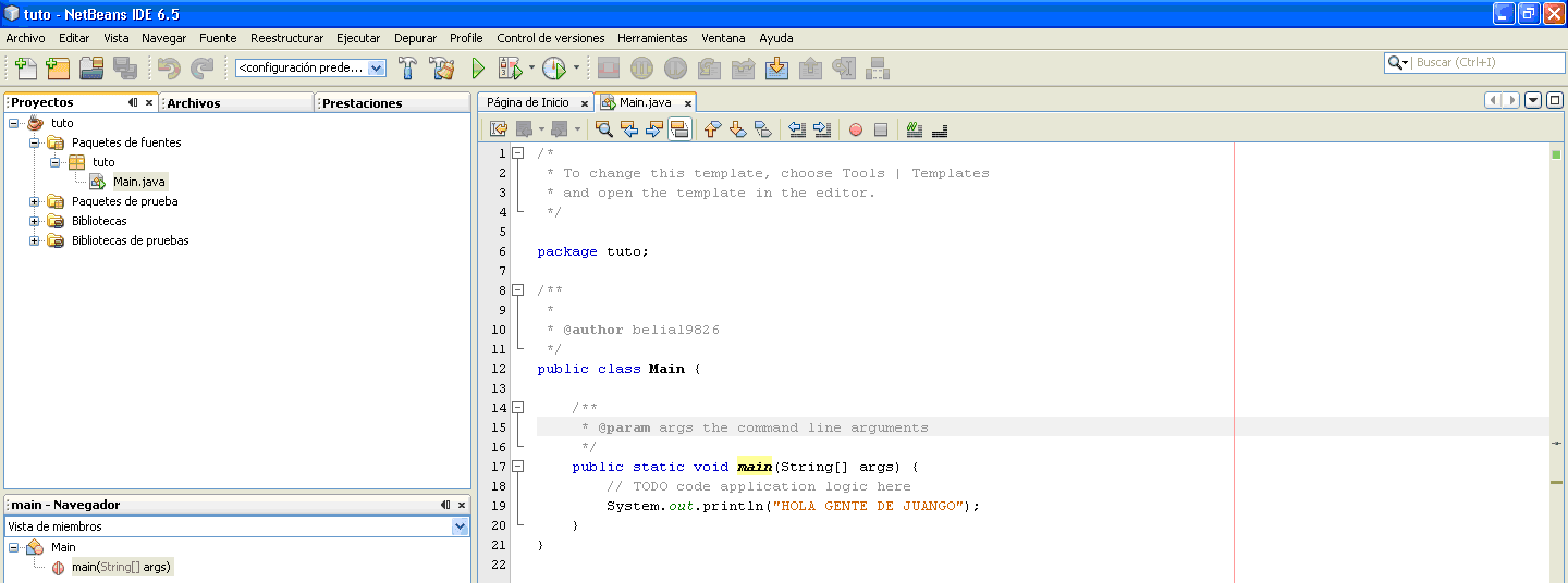 Desarrollador Web Freelance | Wordpress | Mostrar Lineas De Texto Java | 00013