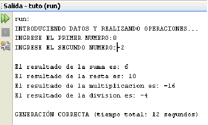 Ingresando Datos Y Realizando Operaciones Basicas [Java]