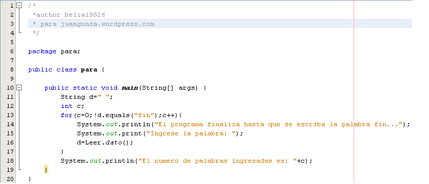 Ciclos En Java
