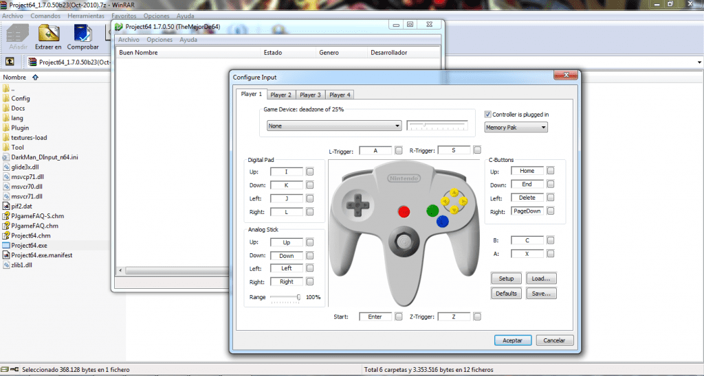 Nintendo64 Emulador Project Nintendo 64