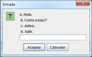 Crear un Menú con Cuadros de Dialogo (Java)