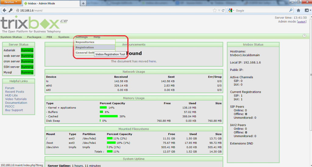 Desarrollador Web Freelance | Wordpress | Configurar Protocolo SIP en Trixbox | TB02