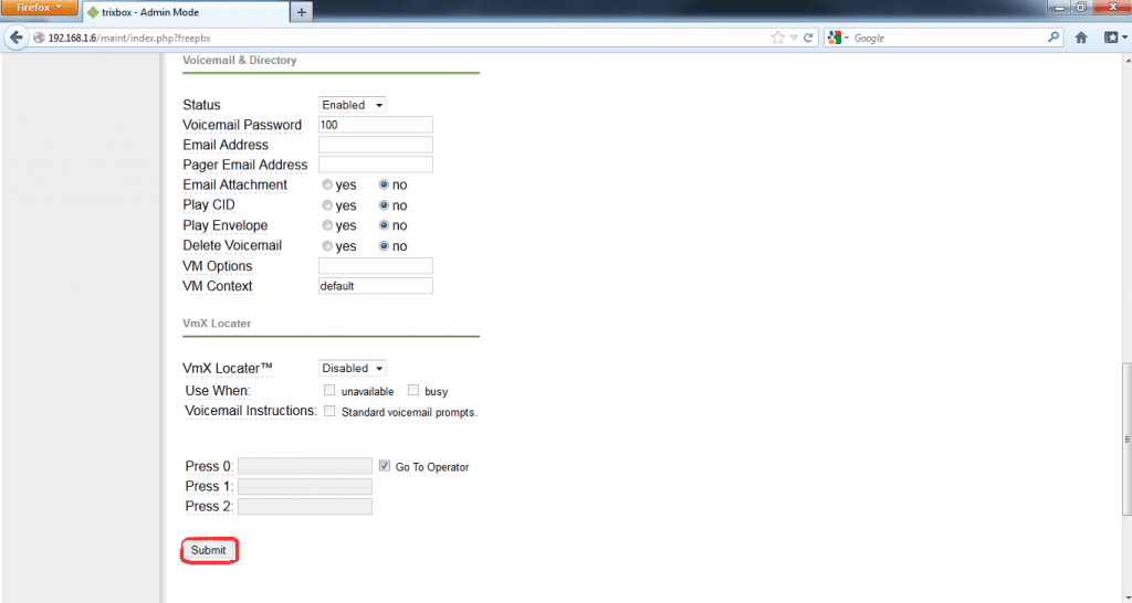 Desarrollador Web Freelance | Wordpress | Configurar Protocolo SIP en Trixbox | TB09