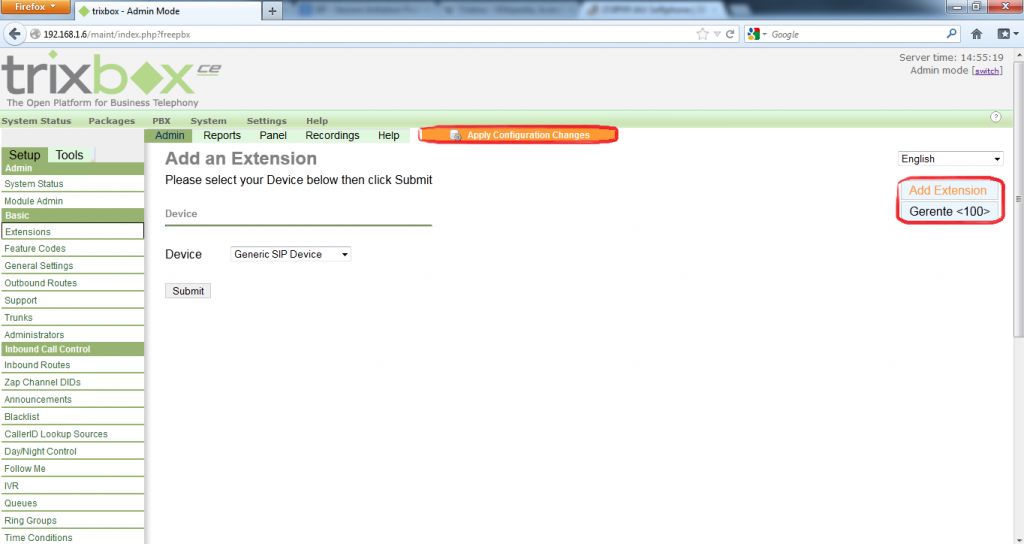 Desarrollador Web Freelance | Wordpress | Configurar Protocolo SIP en Trixbox | TB10