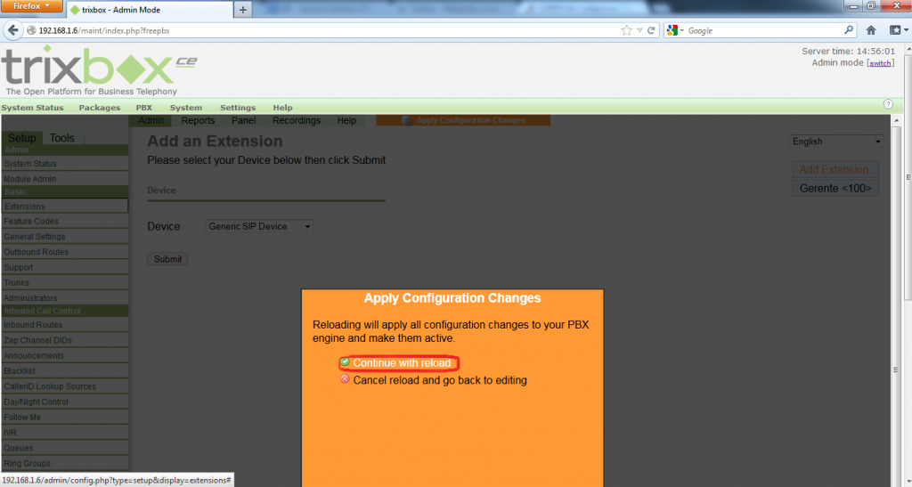 Desarrollador Web Freelance | Wordpress | Configurar Protocolo SIP en Trixbox | TB11