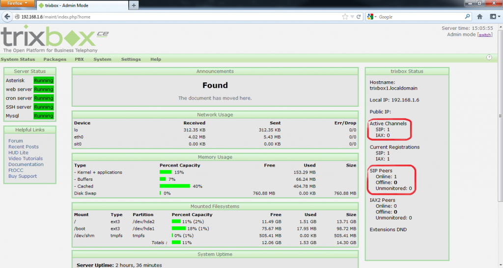 Desarrollador Web Freelance | Wordpress | Configurar Protocolo SIP en Trixbox | TB17