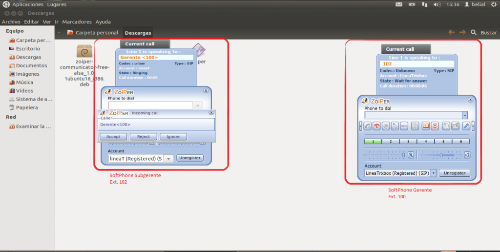 Desarrollador Web Freelance | Wordpress | Configurar Protocolo SIP en Trixbox | TB18