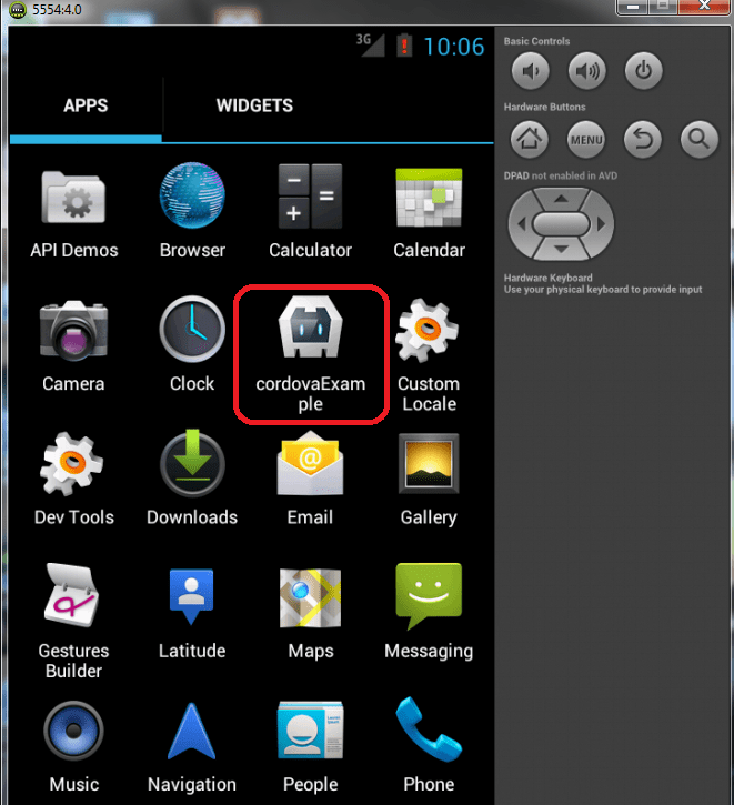 Ejecutar Aplicaciones Android en el Emulador del SDK