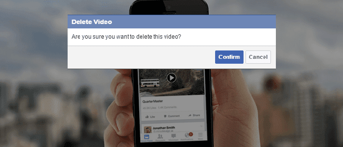 Error Puede Permitir Eliminar Cualquier Vídeo En Facebook