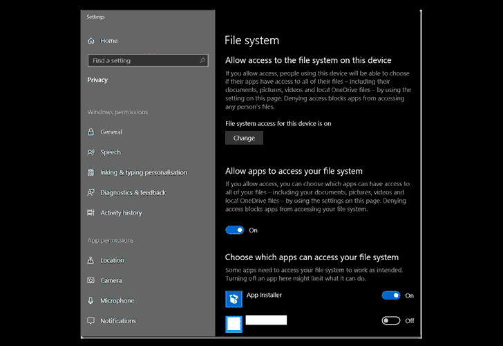 CONFIGURACION WINDOWS APP CONFIGURACION WINDOWS APP