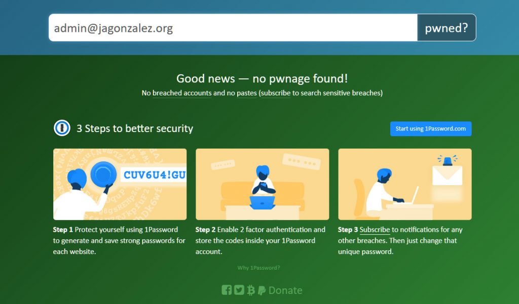 CORREO SITIO WEB SEGURO