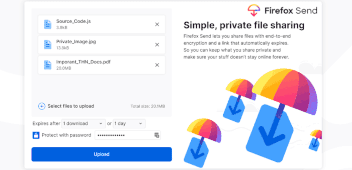 Mozilla Lanza Servicio Gratuito Para Transferir Archivos