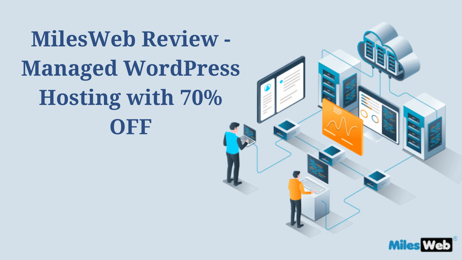 MilesWeb Hosting administrado de WordPress 70% de descuento