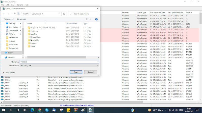 Desarrollador Web Freelance | Wordpress | eliminar videos de la memoria caché del navegador | Cómo eliminar videos de la memoria caché del navegador 11 descargar-videos-con-videocacheview