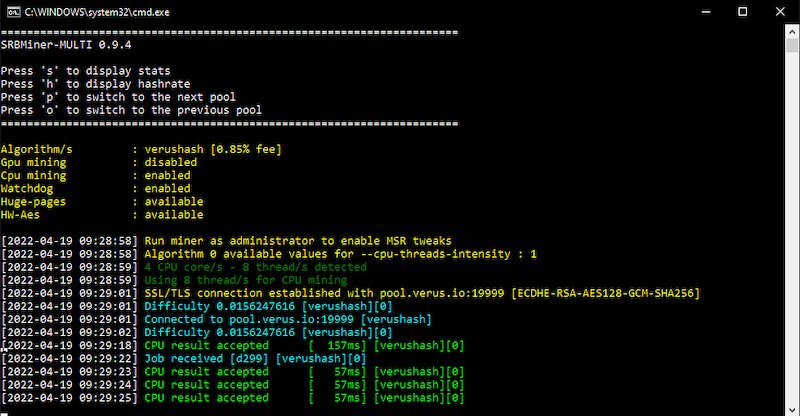 Desarrollador Web Freelance | Wordpress | minar Coins Verus | Cómo minar Coins Verus con tu CPU 21 cómo minar contra monedas