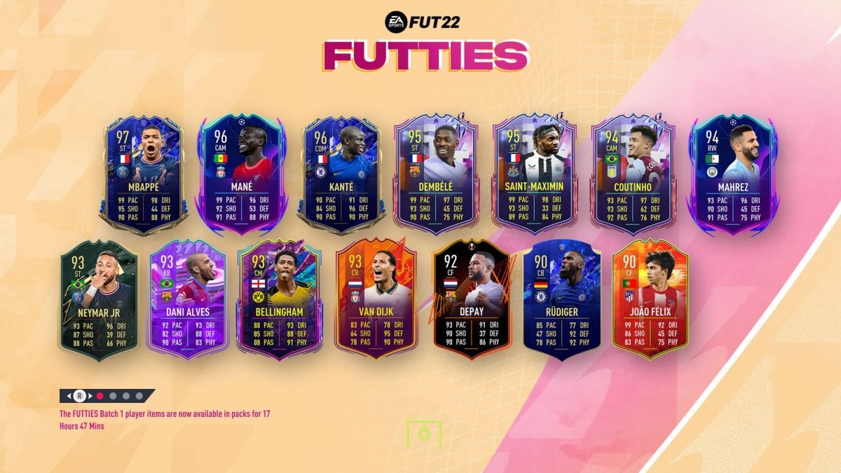 Guía FIFA 22 Futties con cartas rosas especiales para Mount y Coman