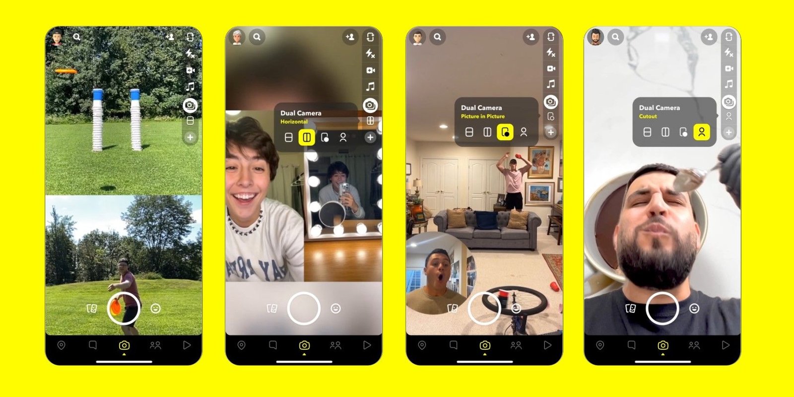 Snapchat presenta su propia versión de BeReal con la función de «doble cámara»
