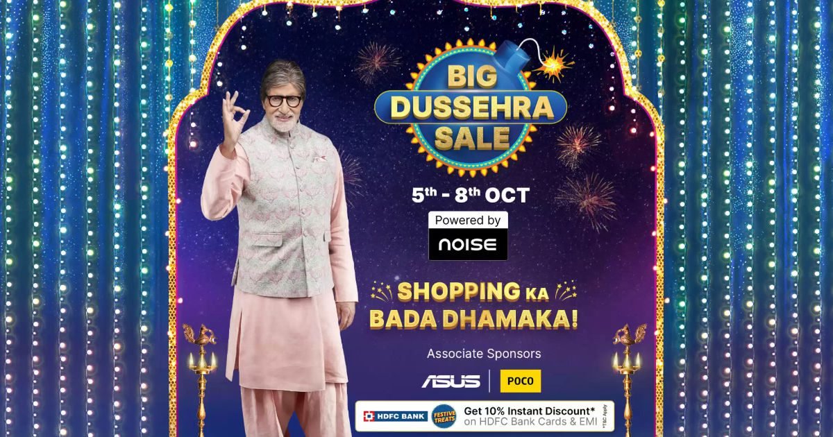 Desarrollador Web Freelance | Wordpress | | La venta de Flipkart Big Dussehra comienza el 5 de octubre y trae un 10 % de descuento a través de tarjetas bancarias HDFC: más detalles aquí 1 Desarrollador Web Freelance | Wordpress | | Flipkart Big Dussehra Sale