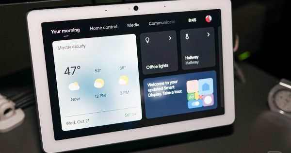 Desarrollador Web Freelance | Wordpress | | New Nest Hub UI 2 600x315 cropped