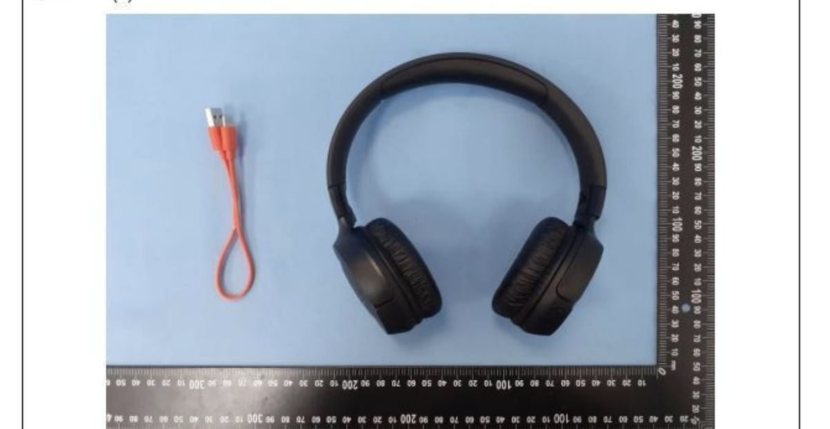 Diseño de auriculares JBL TUNE 520 BT revelado como se ve en el sitio web de certificación NCC, que se lanzará pronto