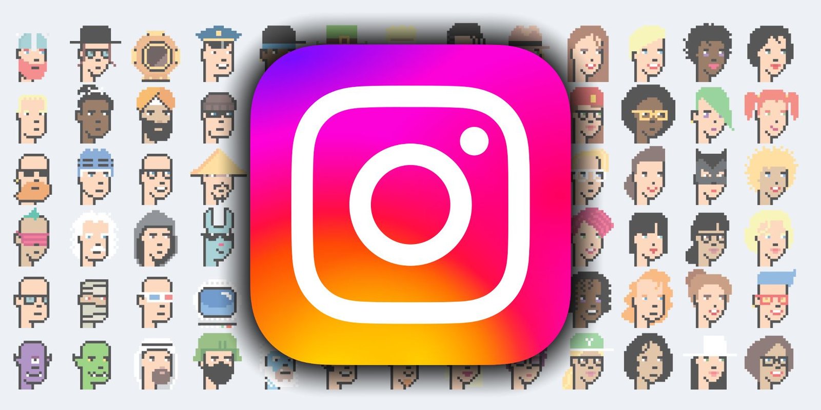 Desarrollador Web Freelance | Wordpress | | Meta impulsa las NFT de Instagram... pero, ¿quién las compra, de todos modos? 1 Desarrollador Web Freelance | Wordpress | | nft crypto punk background instagram logo feature