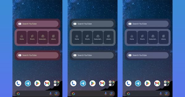 La última actualización del widget de YouTube se ve fantástica