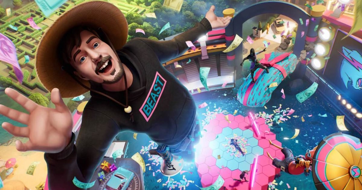 MrBeast colabora con Fortnite y ofrece un desafío de supervivencia para que los jugadores regalen $ 1 millón