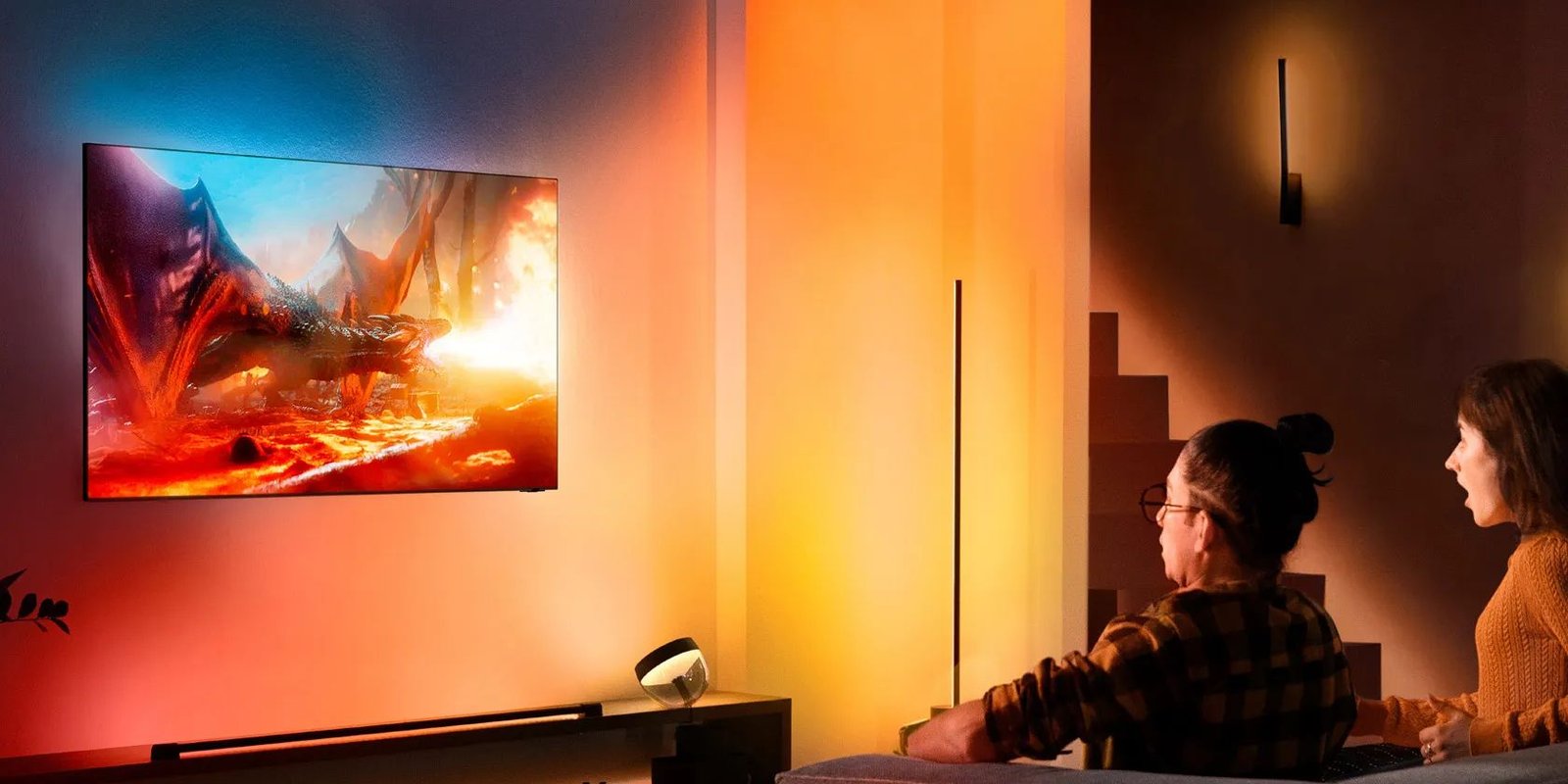 Philips Hue presenta la aplicación de sincronización para televisores Samsung y nuevas luces inteligentes