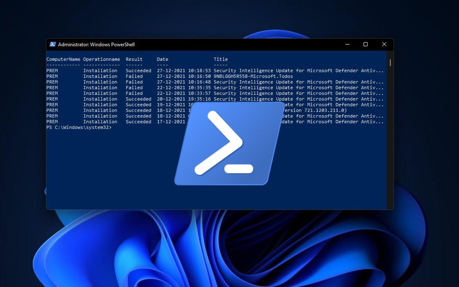 KB4074629 corrige vulnerabilidades de PowerShell en Windows 10 y 11