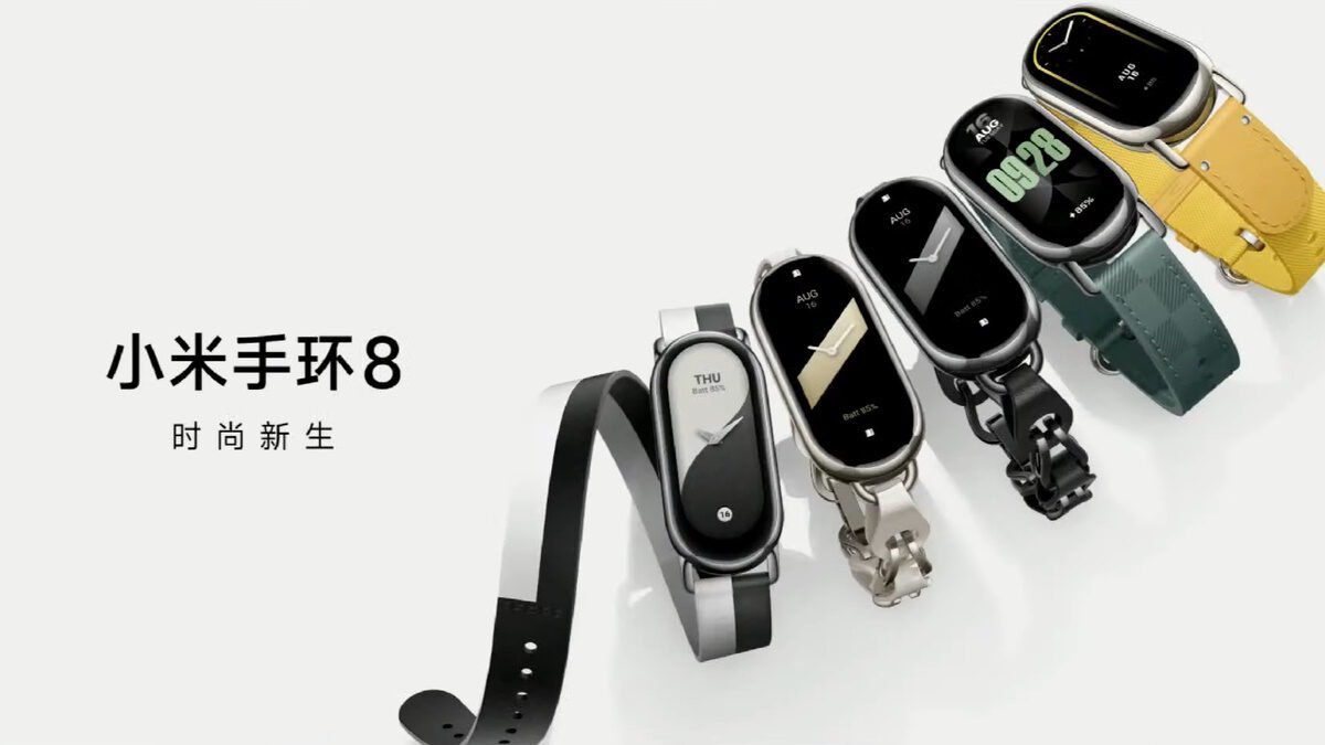 La última Mi Band 8 de Xiaomi deja atrás la icónica pulsera única por una nueva