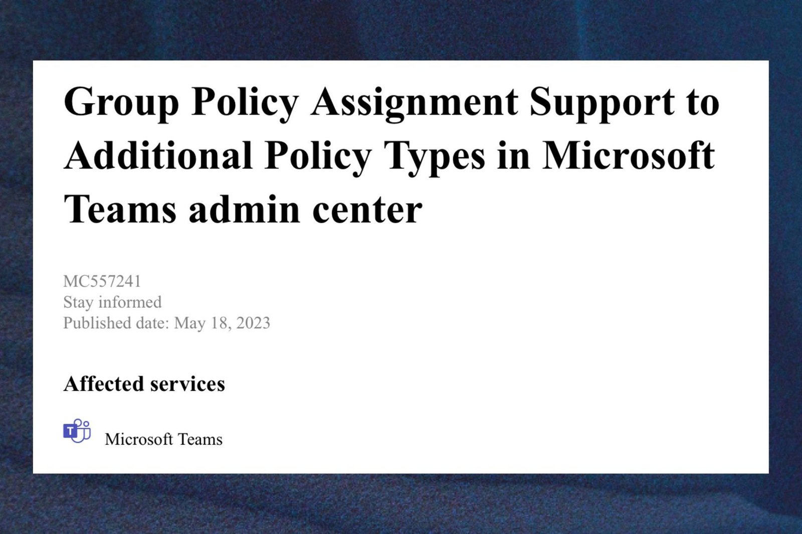 Más tipos de políticas para los equipos de Microsoft: cómo administrarlos