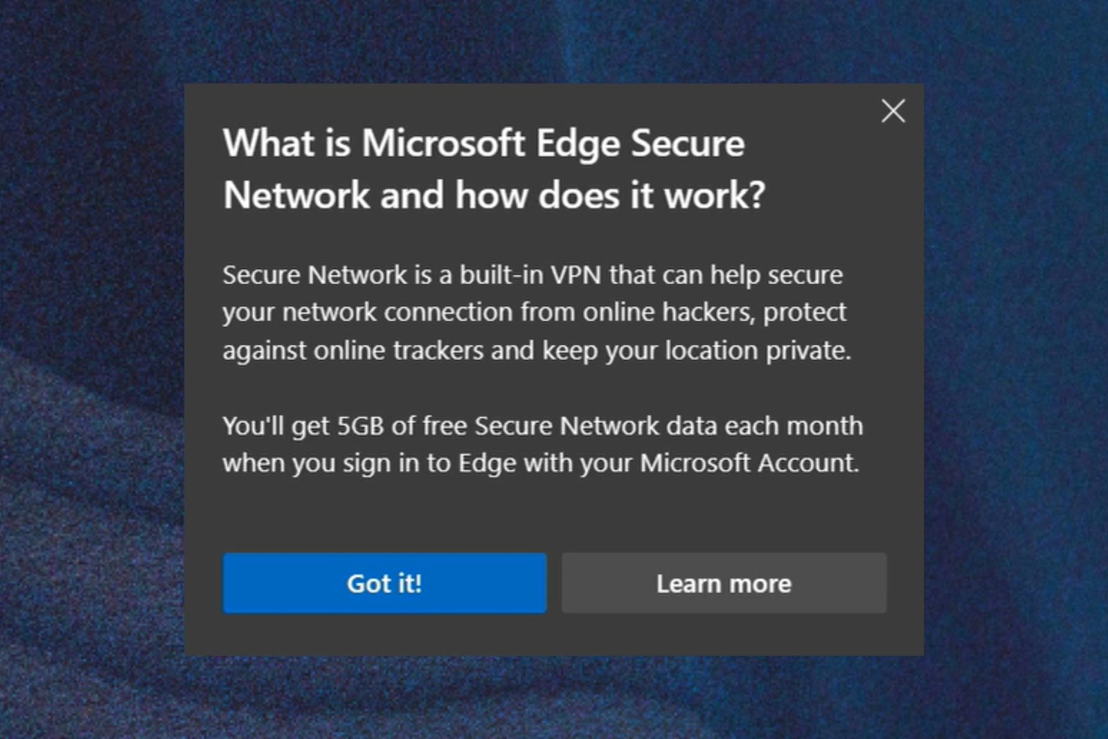 Desarrollador Web Freelance | Wordpress | | Puede obtener 5 GB de datos gratis con la VPN integrada de Edge 17 Puede obtener 5 GB de datos gratis con la VPN integrada de Edge