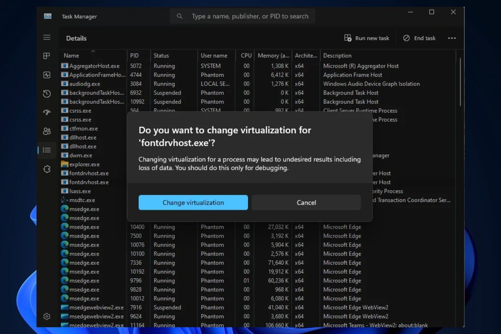Desarrollador Web Freelance | Wordpress | | El Administrador de tareas de Windows 11 tiene un nuevo diseño para sus diálogos 3 administrador de tareas nueva interfaz de usuario windows 11