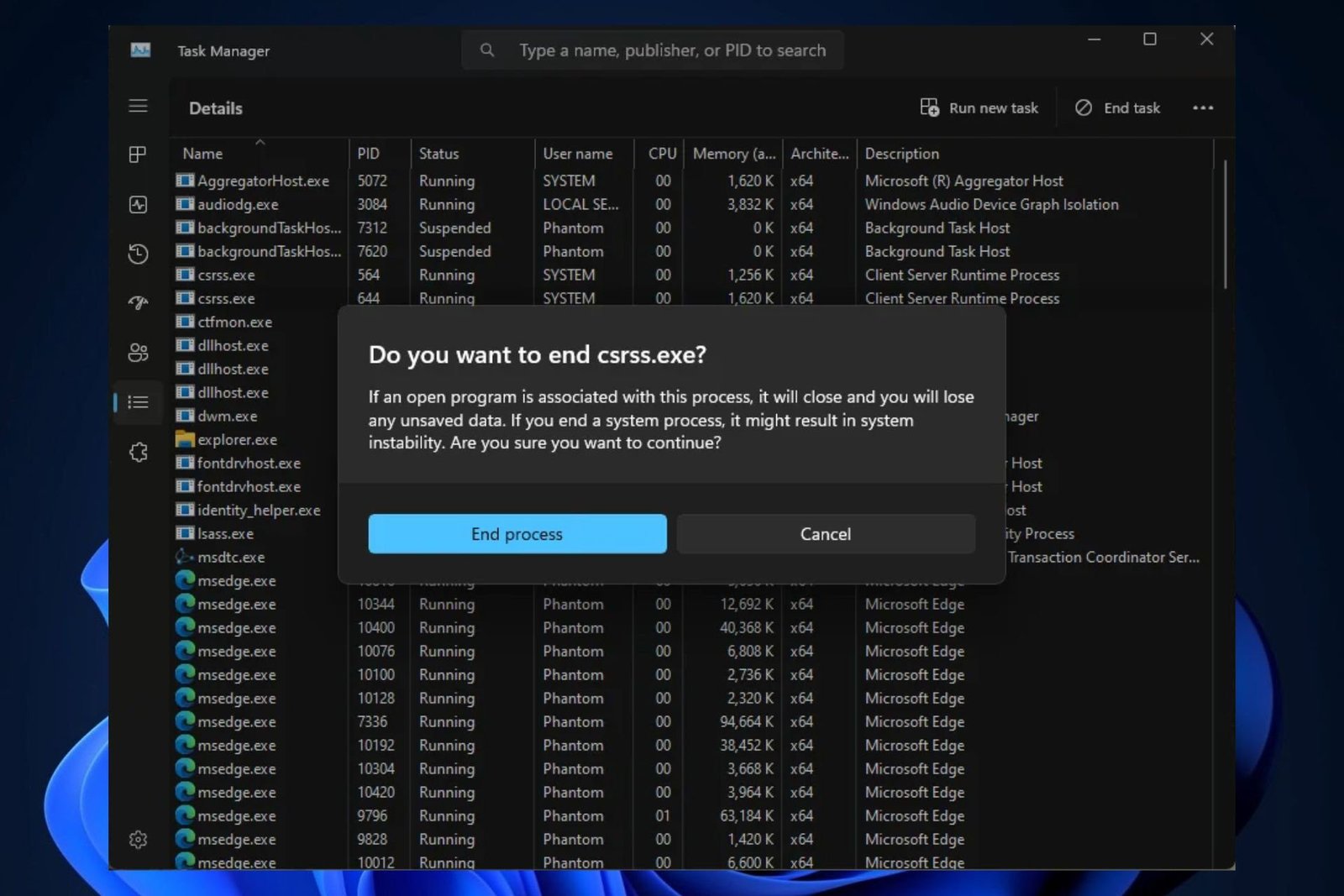 Desarrollador Web Freelance | Wordpress | | El Administrador de tareas de Windows 11 tiene un nuevo diseño para sus diálogos 2 administrador de tareas nueva interfaz de usuario windows 11
